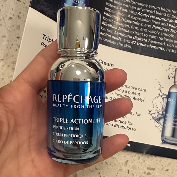 Triple Action Lift Peptide Serum - Vibrant Blue NIB